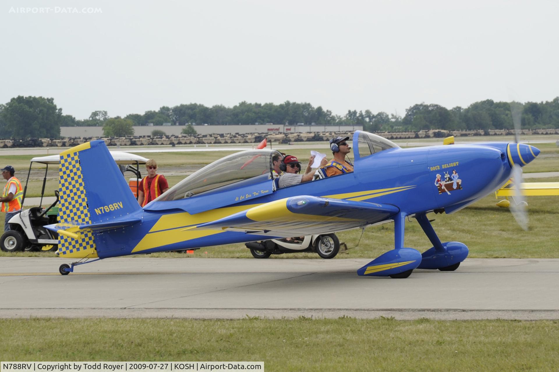 N788RV, 2008 Vans RV-8 C/N 82297, EAA AIRVENTURE 2009