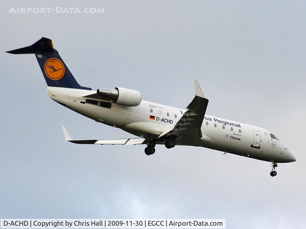 D-ACHD, 2000 Canadair CRJ-200LR (CL-600-2B19) C/N 7403, Lufthansa Regional operated by CityLine