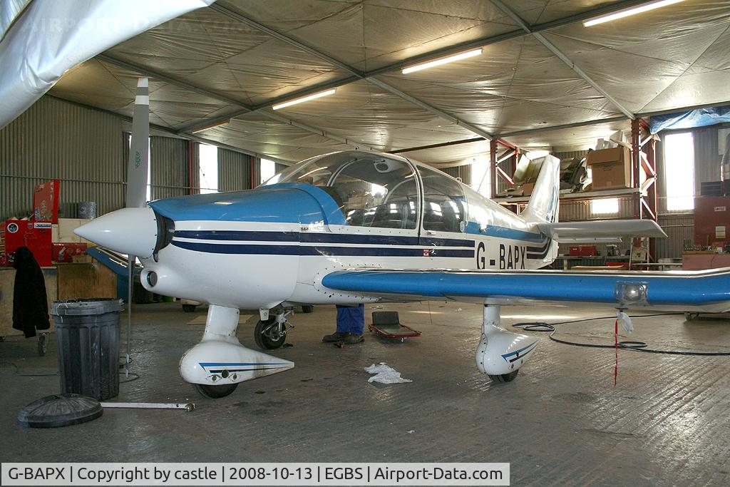 G-BAPX, 1972 Robin DR-400-160 Chevalier C/N 789, seen @ Shobdon