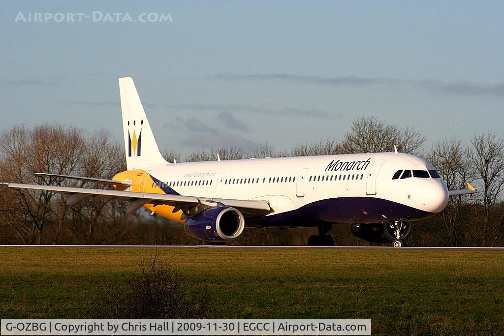 G-OZBG, 2003 Airbus A321-231 C/N 1941, Monarch Airlines