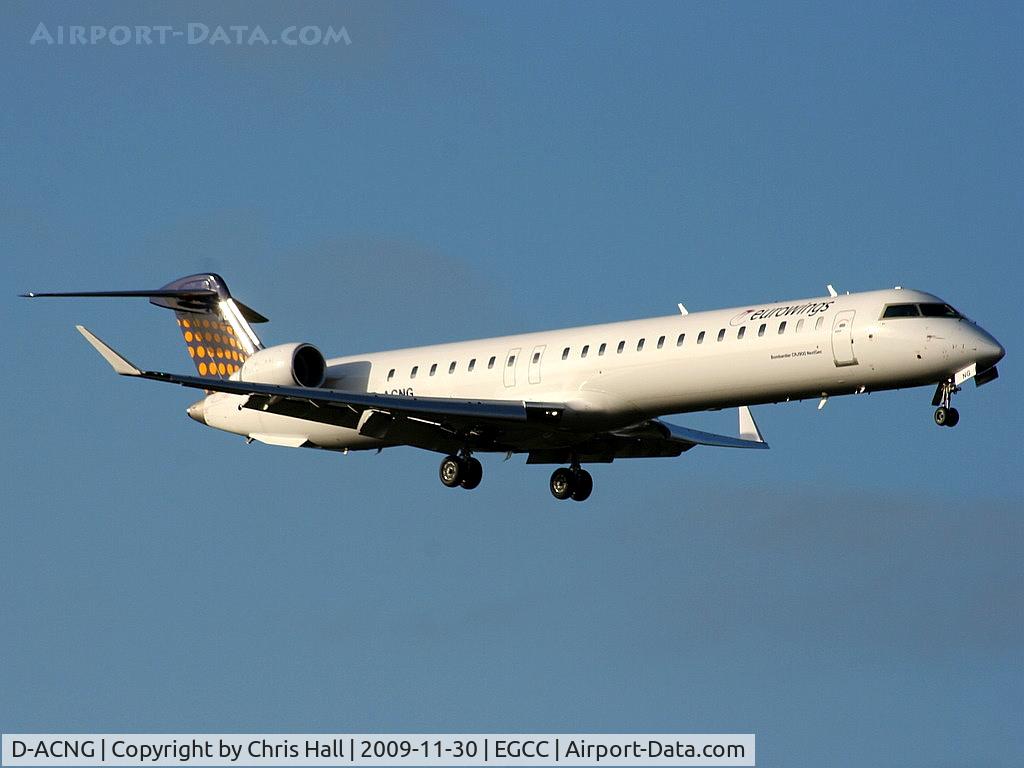 D-ACNG, 2009 Bombardier CRJ-900LR (CL-600-2D24) C/N 15245, Eurowings, CRJ-900