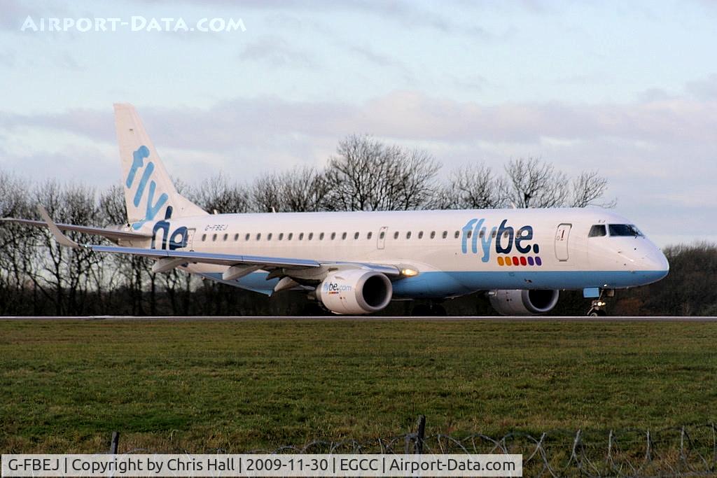 G-FBEJ, 2007 Embraer 195LR (ERJ-190-200LR) C/N 19000155, flybe