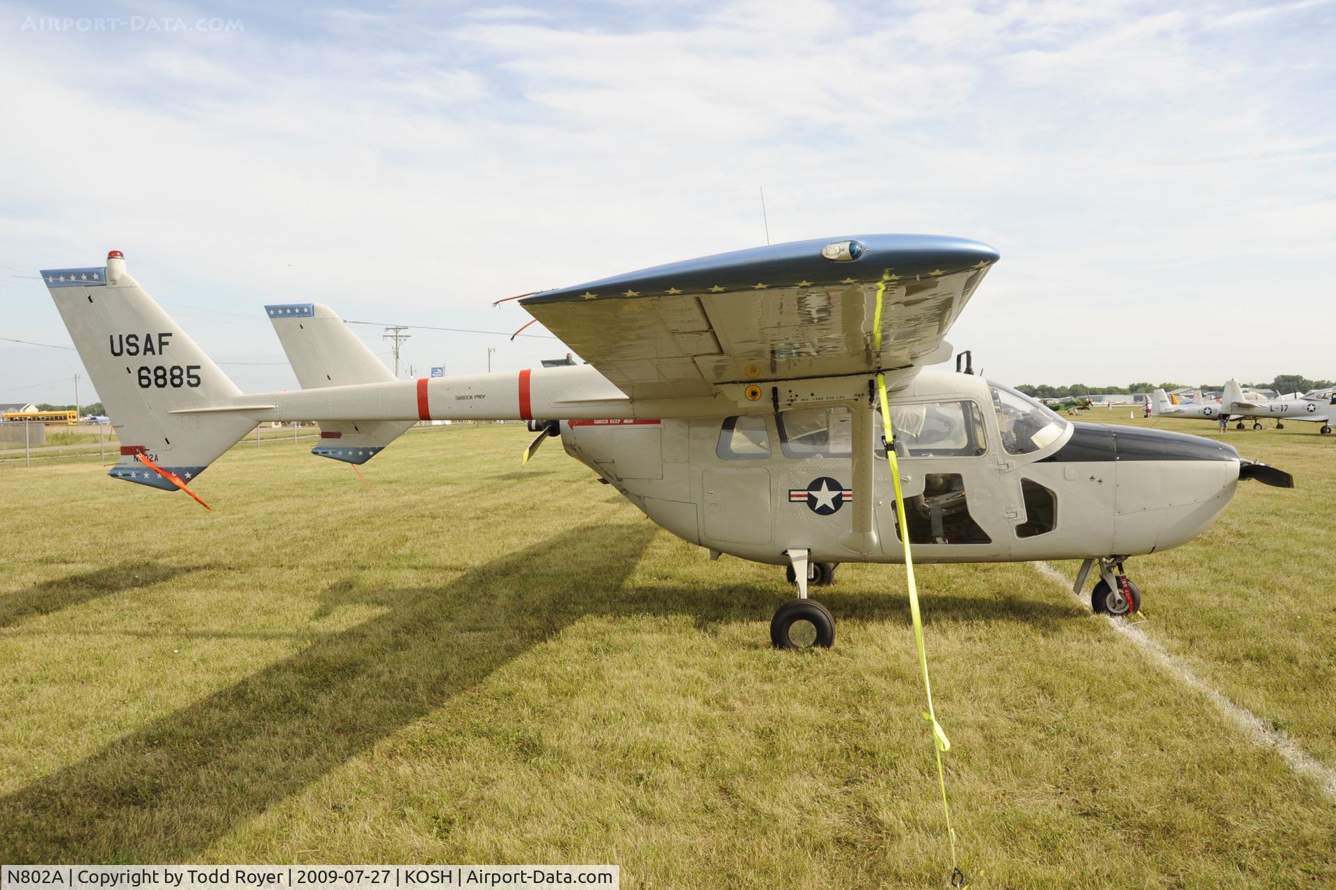 N802A, 1968 Cessna O-2A (M337B) Super Skymaster Super Skymaster C/N 337M-0174, EAA AIRVENTURE 2009