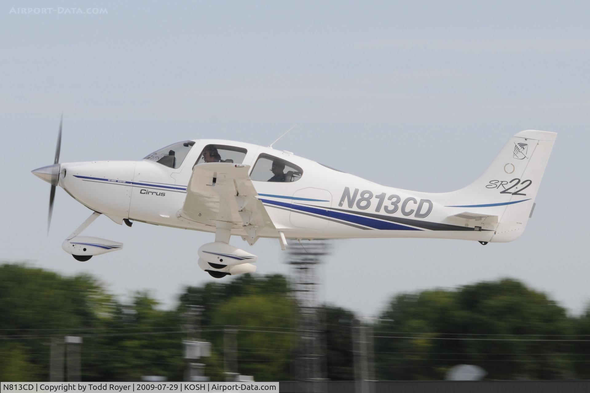 N813CD, 2002 Cirrus SR22 C/N 0141, EAA AIRVENTURE 2009