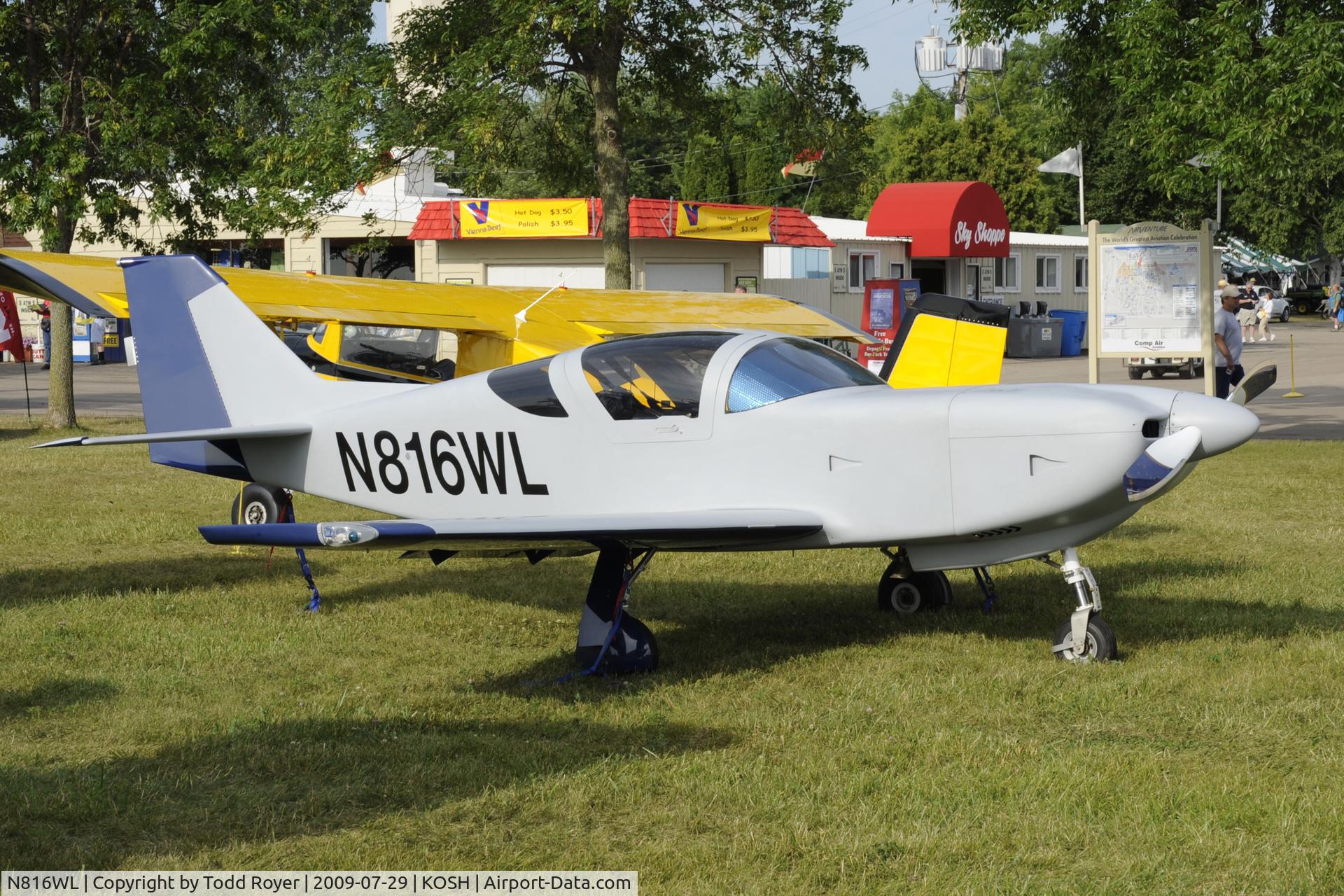 N816WL, Stoddard-Hamilton Glasair Super II-S RG C/N 2412, EAA AIRVENTURE 2009