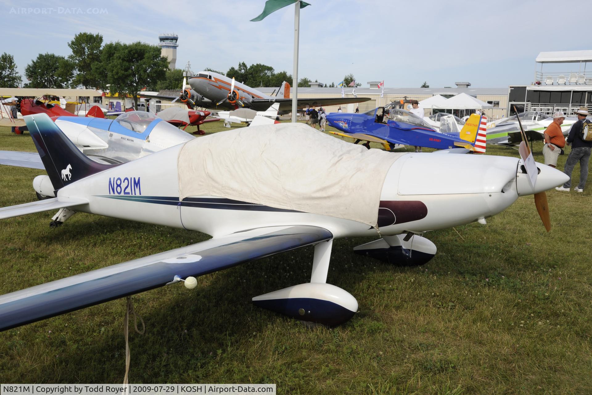 N821M, 1995 Aero Designs Pulsar XP C/N 298, EAA AIRVENTURE 2009