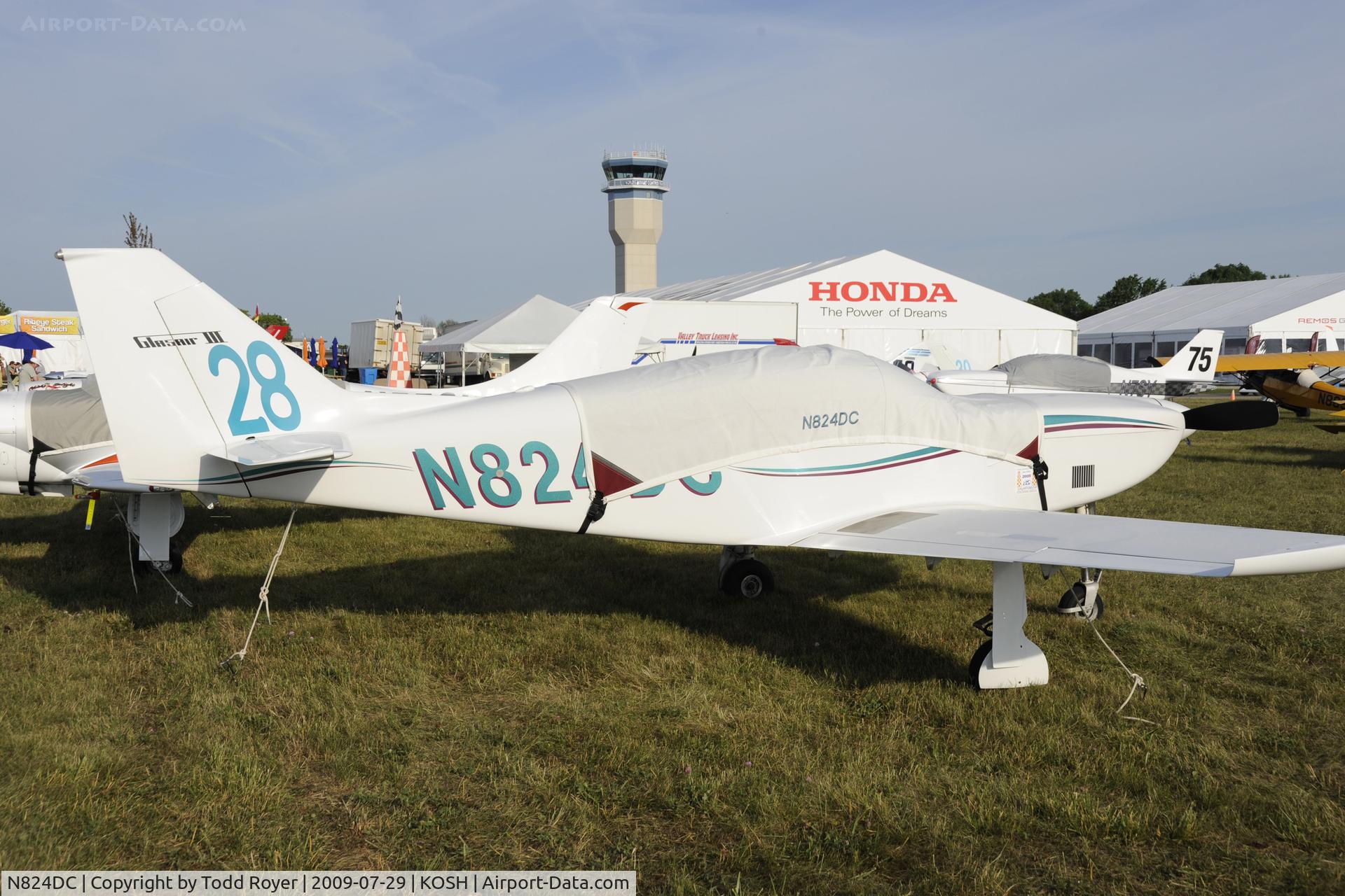 N824DC, 1994 Stoddard-Hamilton Glasair III C/N 3232, EAA AIRVENTURE 2009