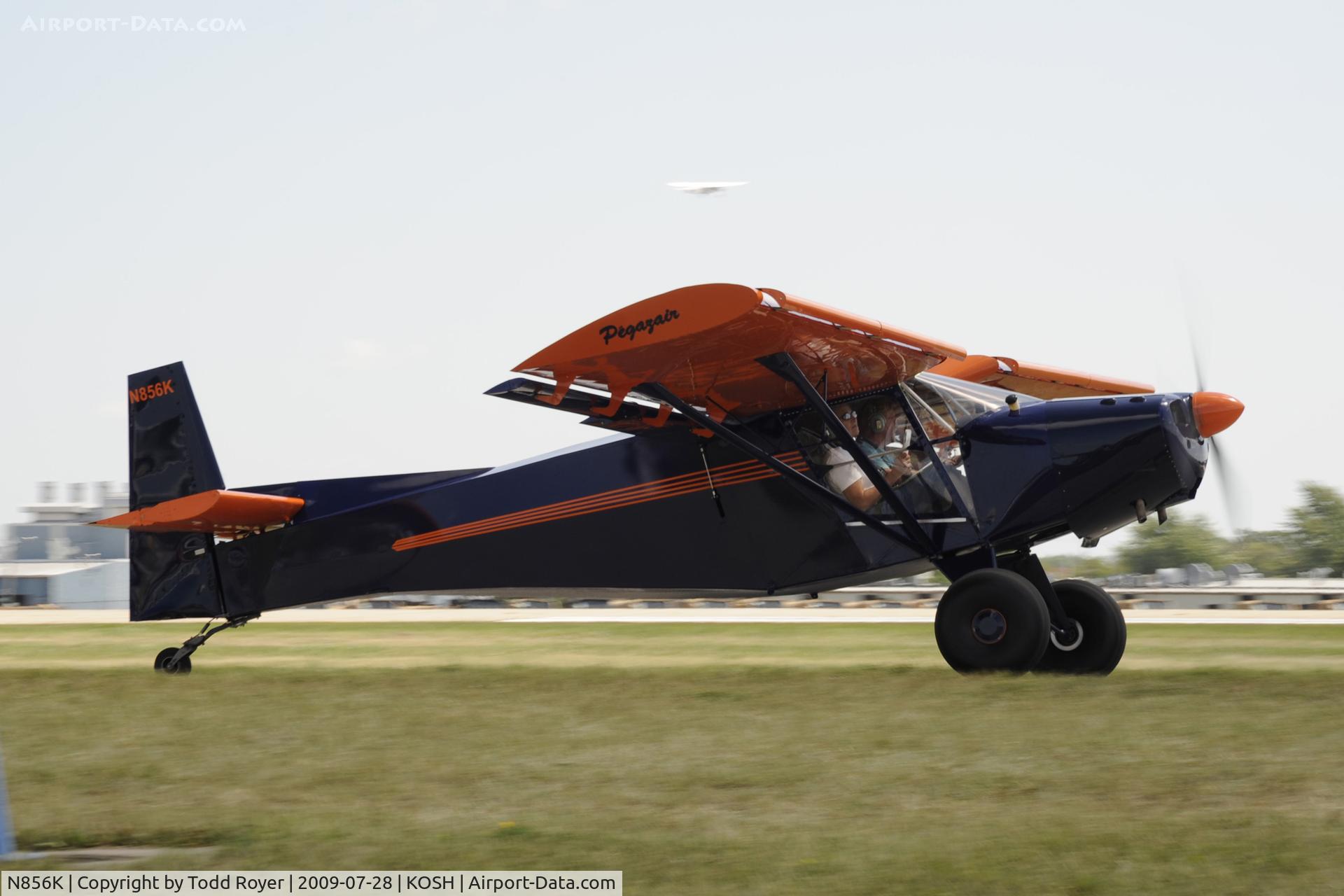 N856K, 1997 Pegazair 100 C/N 9608100, EAA AIRVENTURE 2009