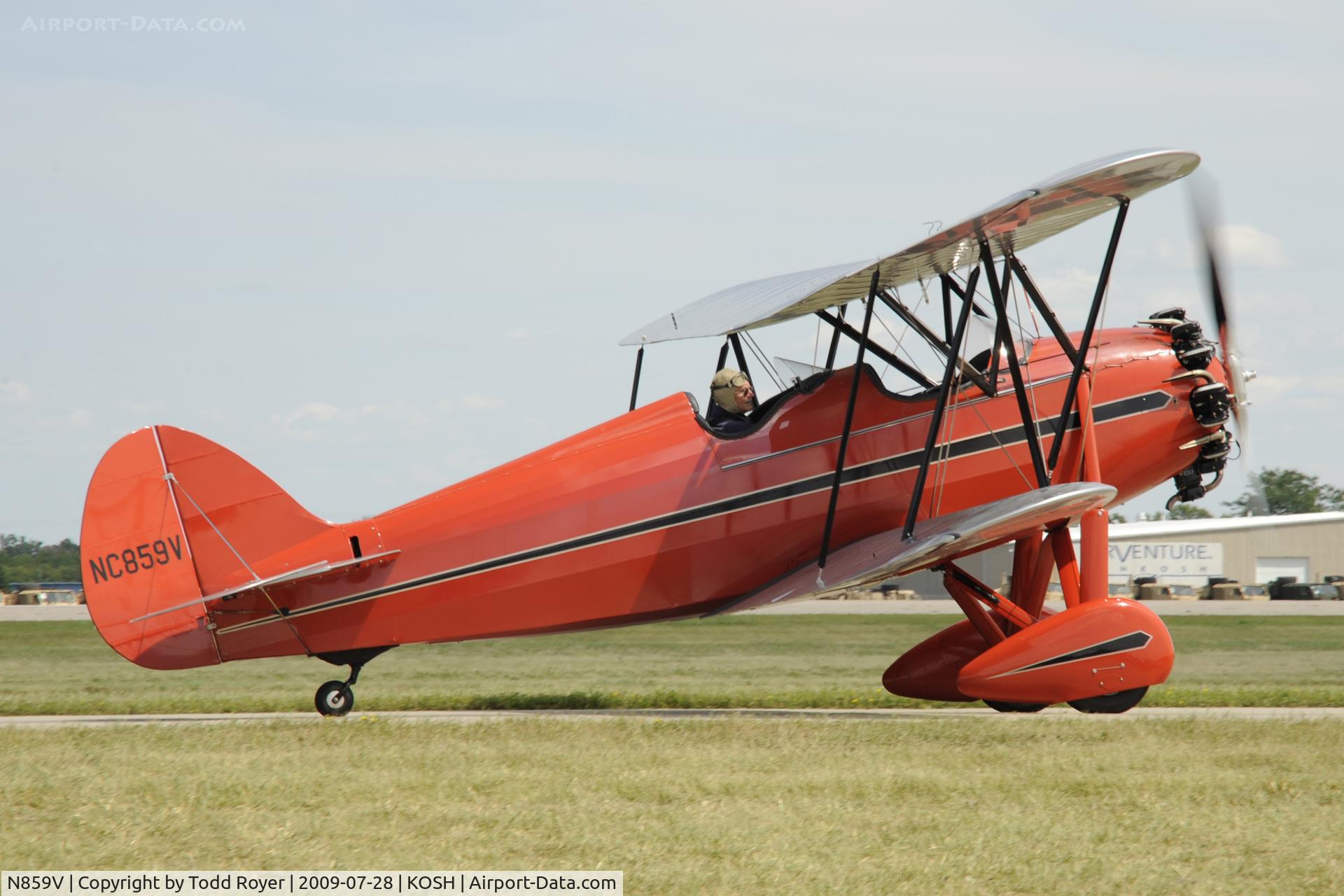 N859V, 1930 Waco RNF C/N 3271, EAA AIRVENTURE 2009