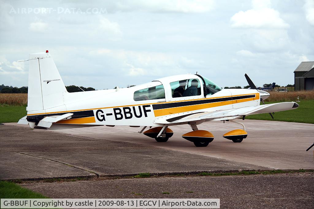 G-BBUF, 1973 Grumman American AA-5 Traveler C/N AA5-0480, seen @ Sleap