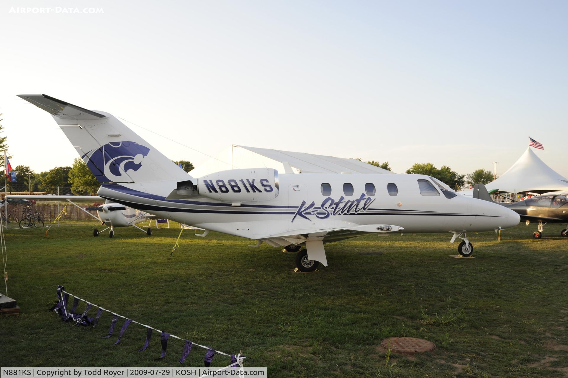 N881KS, 1999 Cessna 525 C/N 525-0300, EAA AIRVENTURE 2009