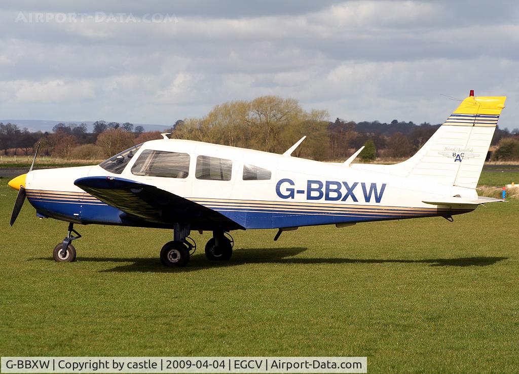 G-BBXW, 1973 Piper PA-28-151 Cherokee Warrior C/N 28-7415050, seen @ Sleap