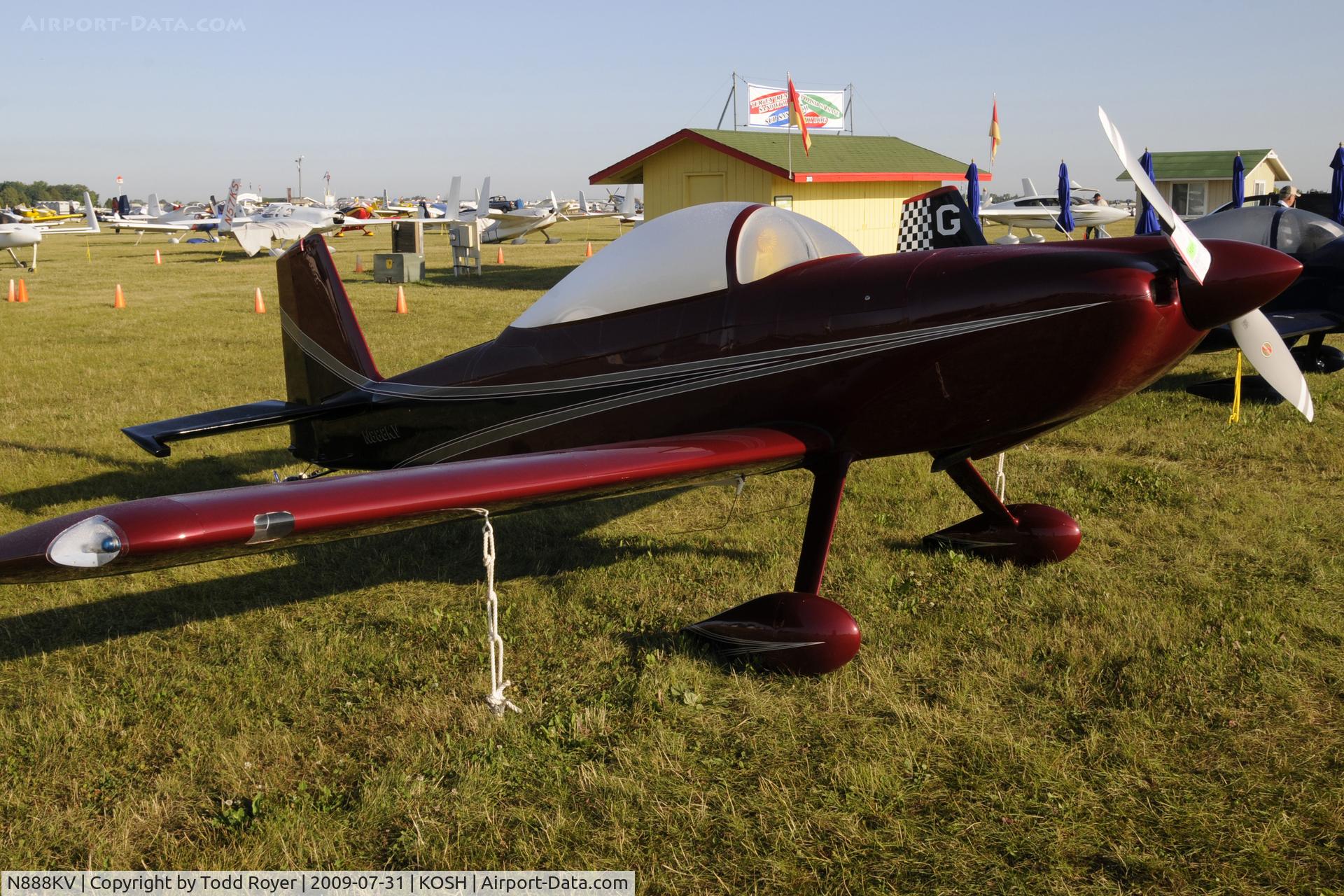 N888KV, Vans RV-8 C/N 81327, EAA AIRVENTURE 2009