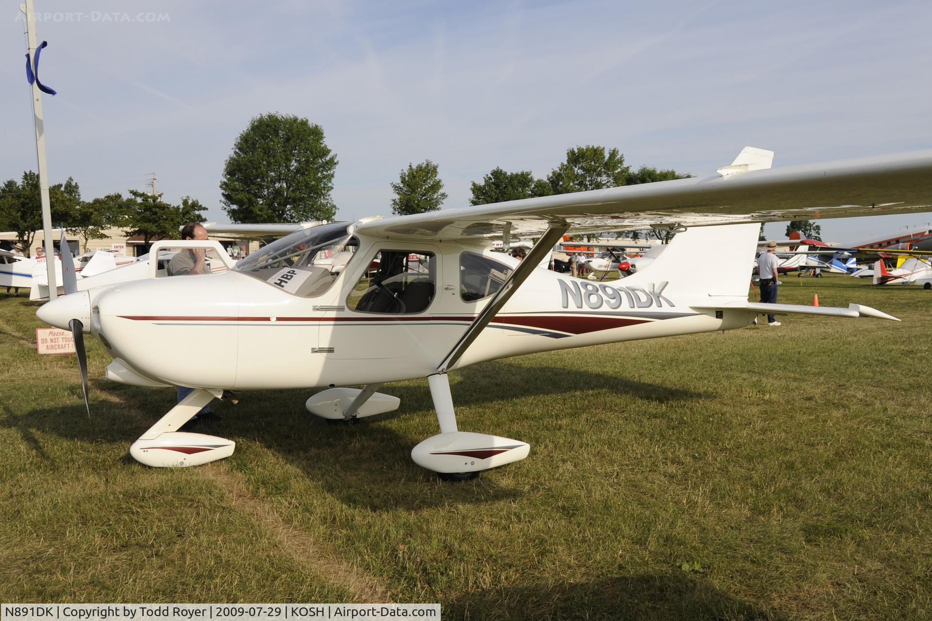 N891DK, 2007 Stoddard-Hamilton GlaStar C/N 5010, EAA AIRVENTURE 2009