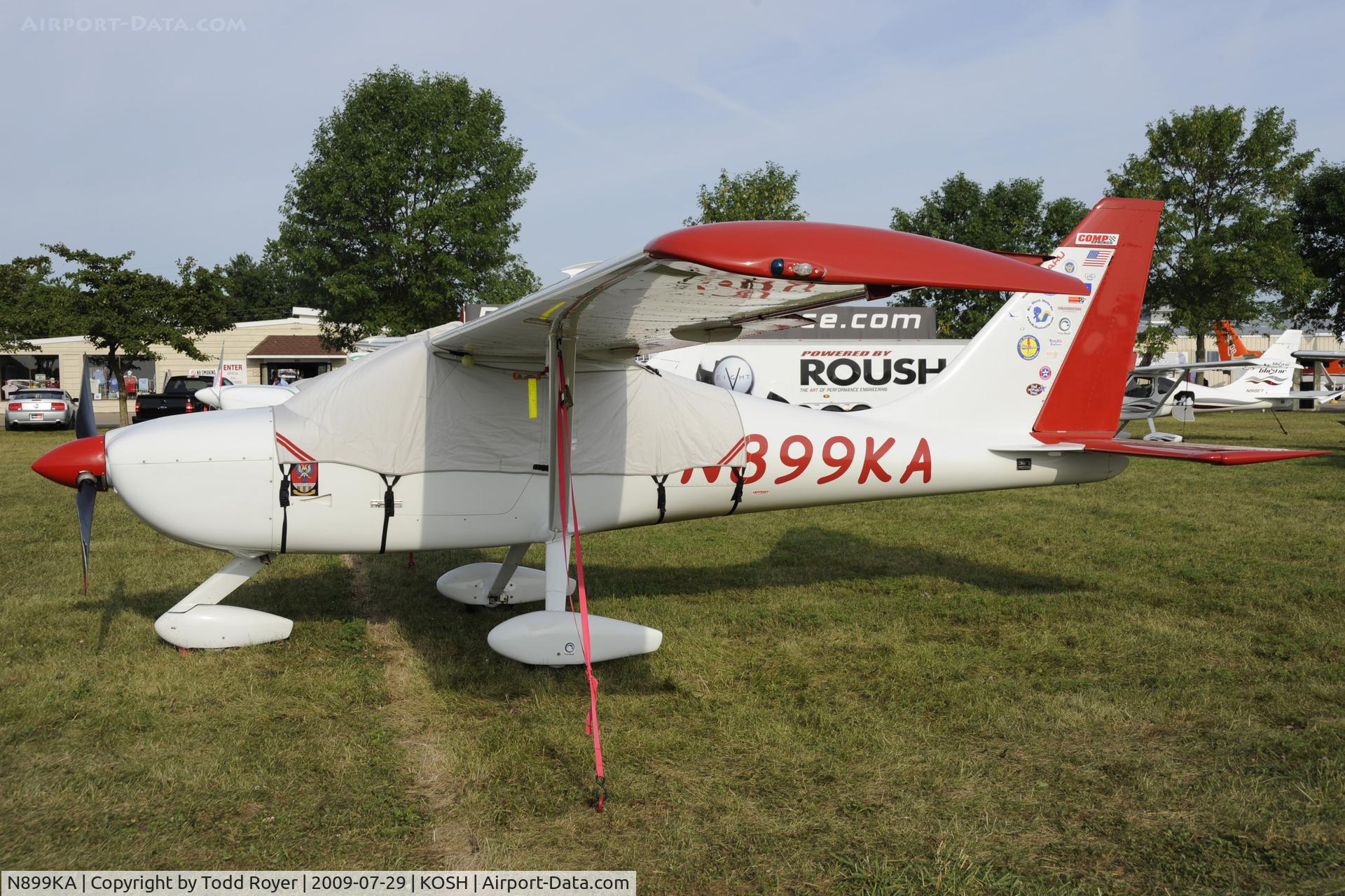 N899KA, 2005 Stoddard-Hamilton Glastar C/N 5899, EAA AIRVENTURE 2009