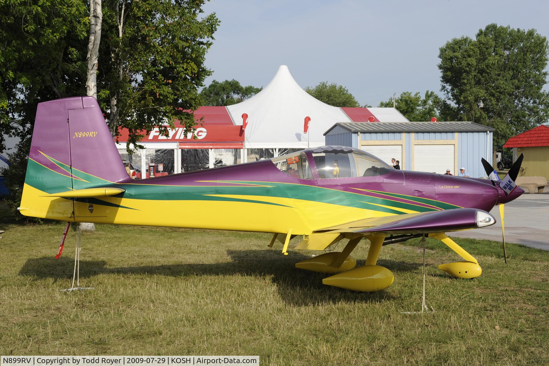 N899RV, 2006 Vans RV-9A C/N 90537, EAA AIRVENTURE 2009