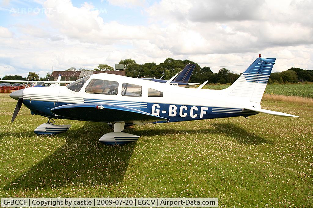 G-BCCF, 1973 Piper PA-28-180 Cherokee Archer C/N 28-7405069, seen @ Sleap