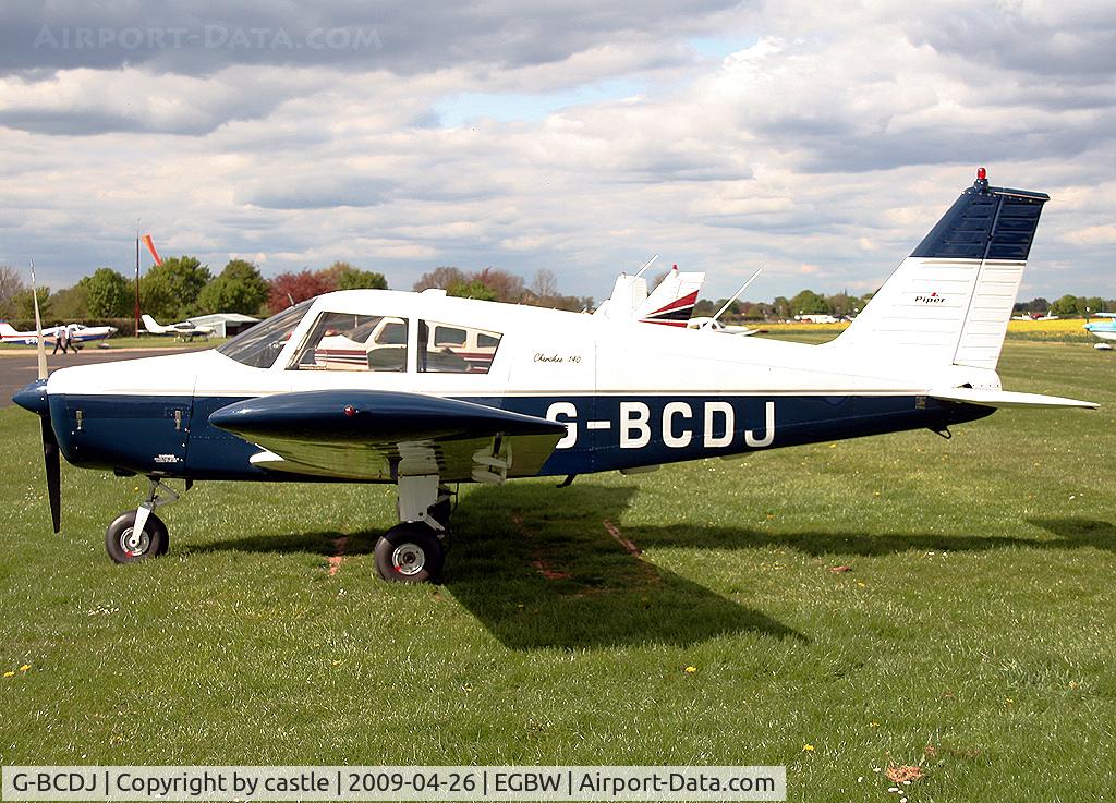 G-BCDJ, 1968 Piper PA-28-140 Cherokee C/N 28-24276, seen @ Wellesbourne Mountford