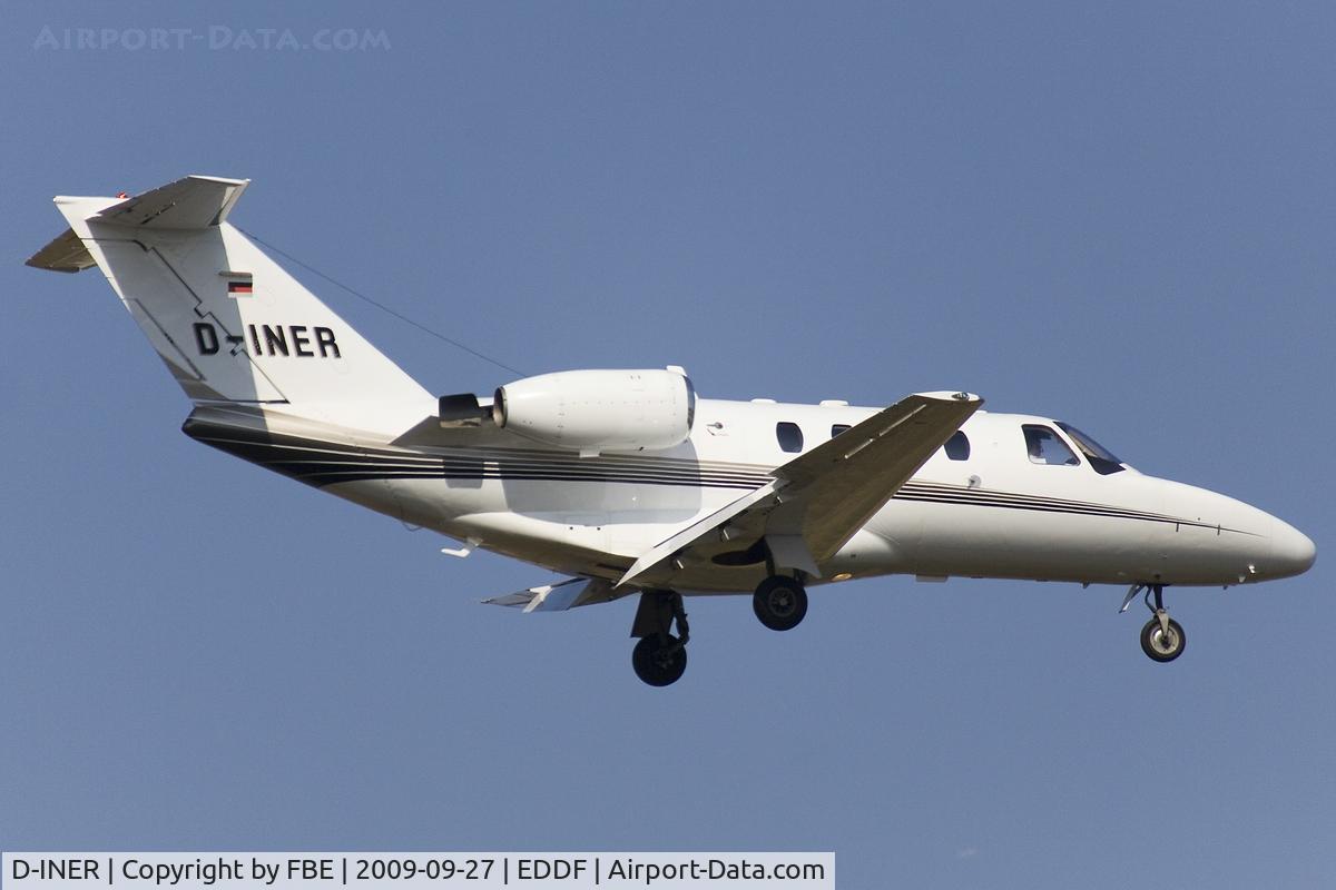 D-INER, 2003 Cessna 525 CitationJet CJ1 C/N 525-0516, Triple Alpha Cessna 525 Citation CJ1 short final RW07R