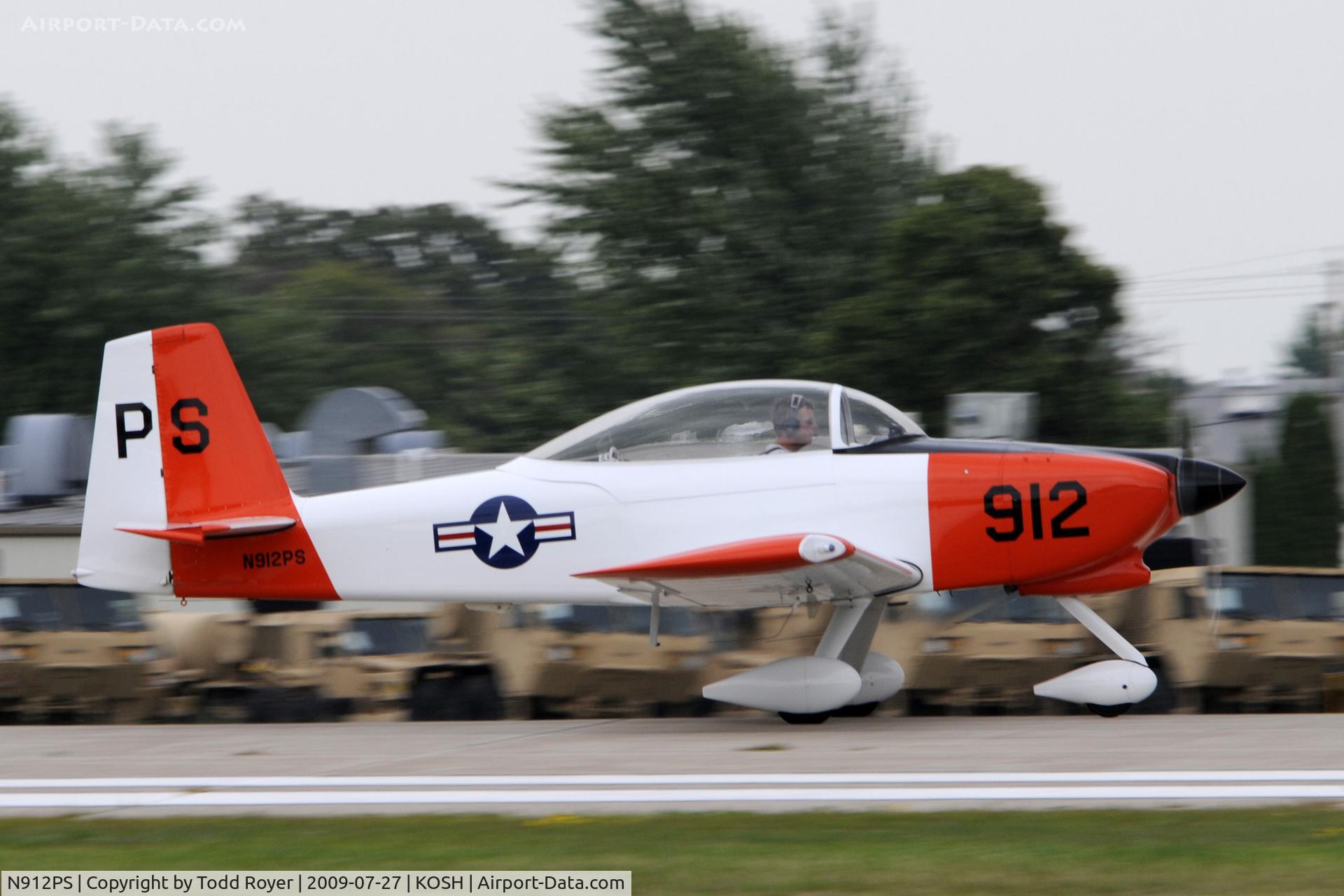 N912PS, 2008 Vans RV-8A C/N 82479, EAA AIRVENTURE 2009