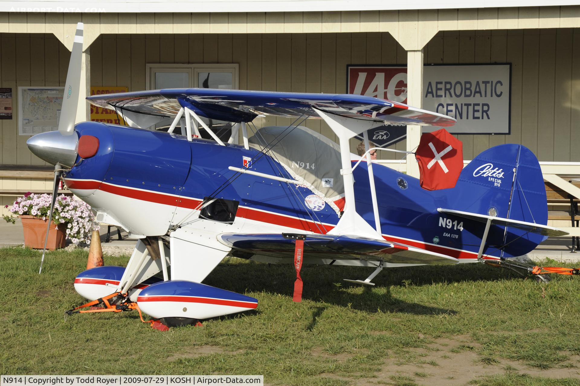 N914, 1972 Pitts S-1 Special C/N 388H, EAA AIRVENTURE 2009