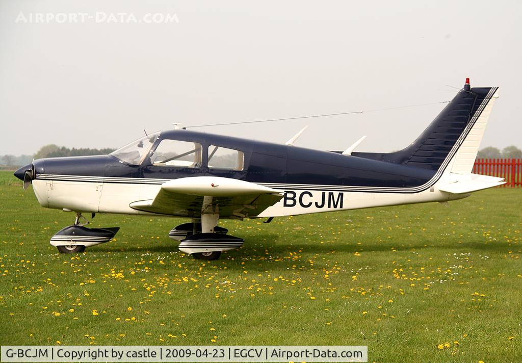 G-BCJM, 1974 Piper PA-28-140 Cherokee Cruiser C/N 28-7425321, seen @ Sleap