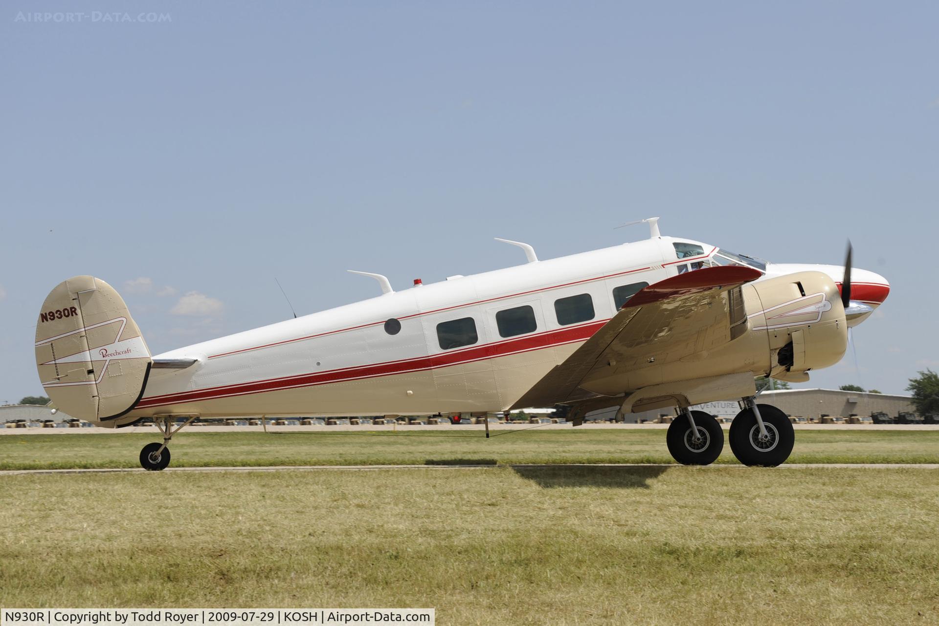 N930R, 1959 Beech E18S C/N BA-438, EAA AIRVENTURE 2009