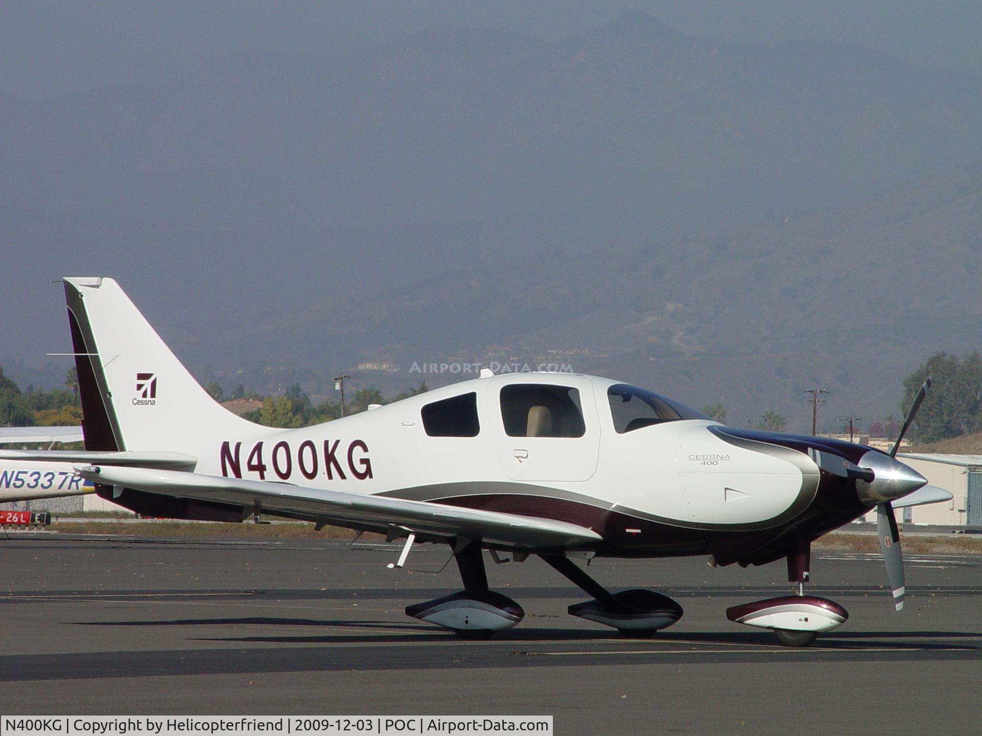 N400KG, 2008 Cessna LC41-550FG C/N 411072, Parked in Brackett transient parking