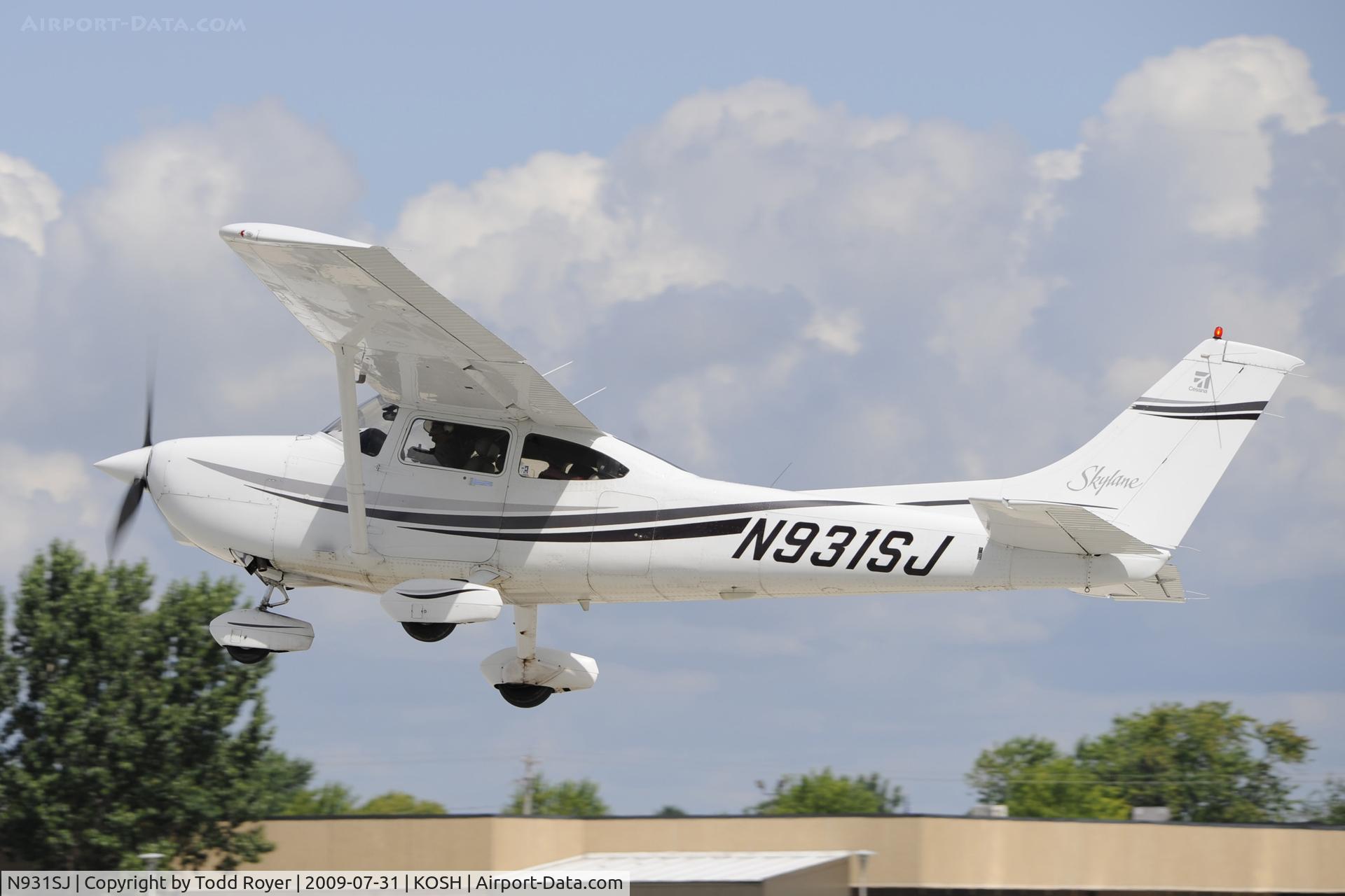 N931SJ, 2001 Cessna 182S Skylane C/N 18280931, EAA AIRVENTURE 2009