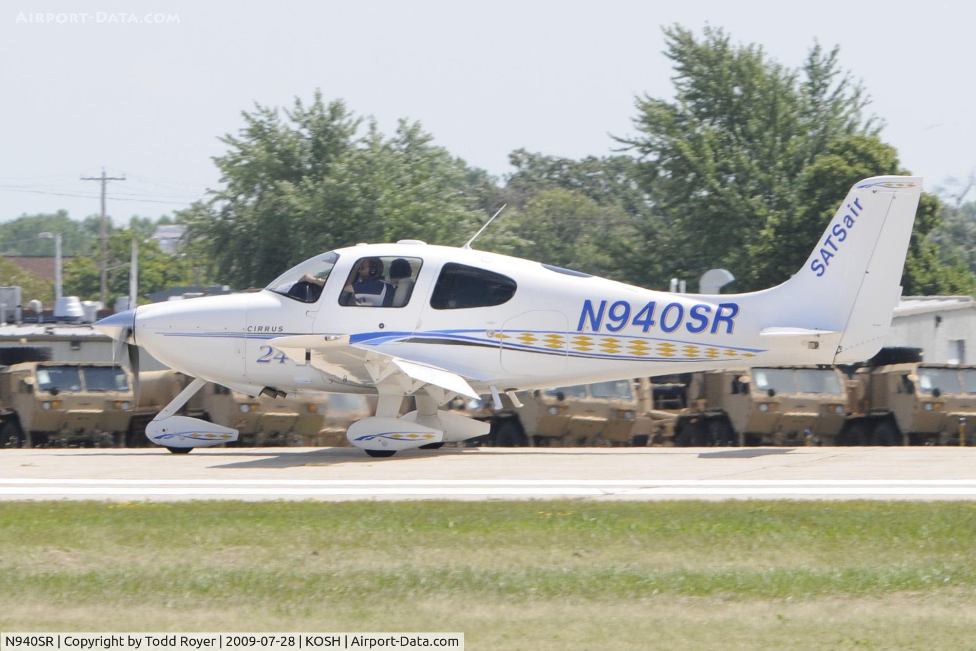 N940SR, 2006 Cirrus SR22 C/N 2169, EAA AIRVENTURE 2009