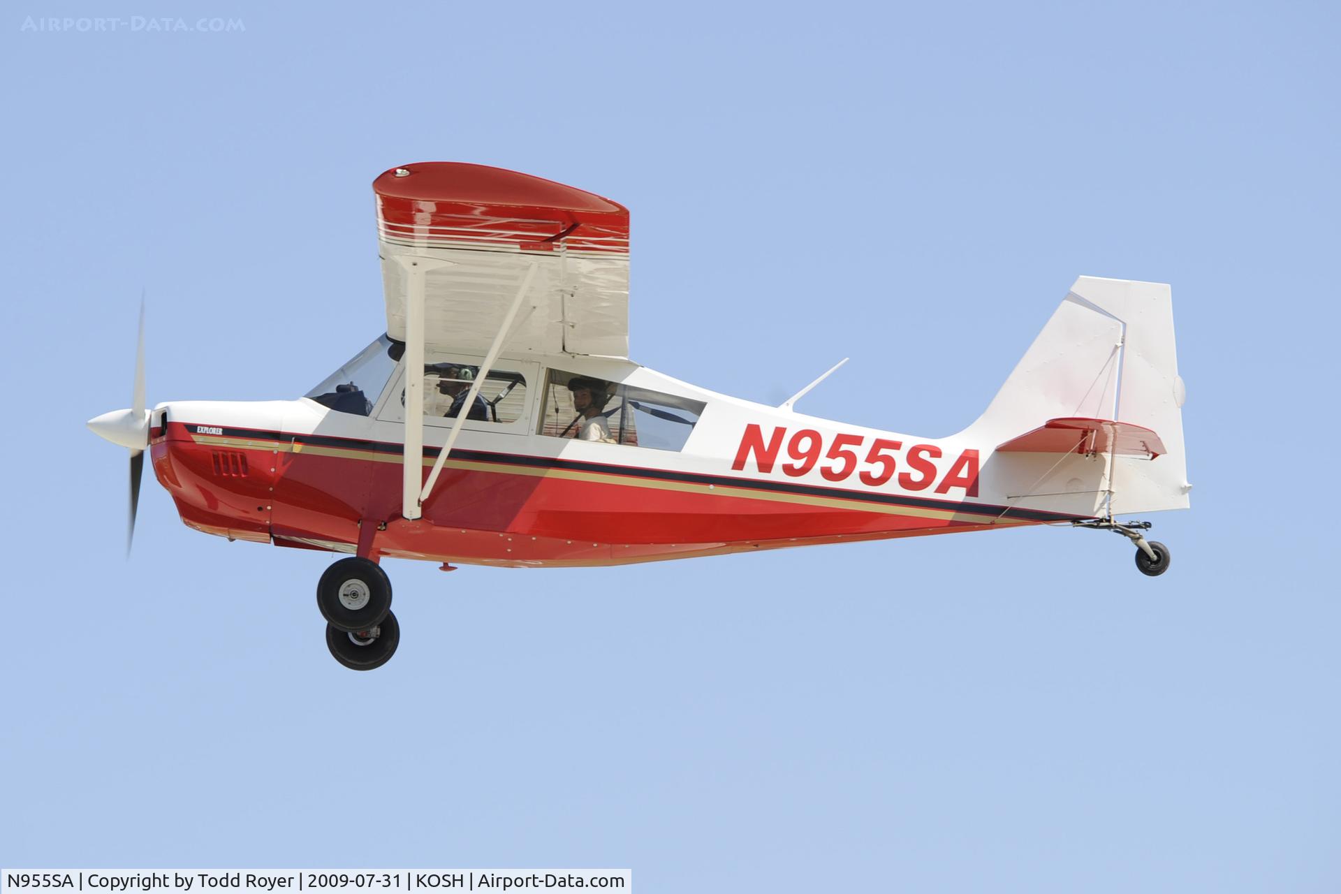 N955SA, 2005 American Champion 7GCBC C/N 1383-2005, EAA AIRVENTURE 2009