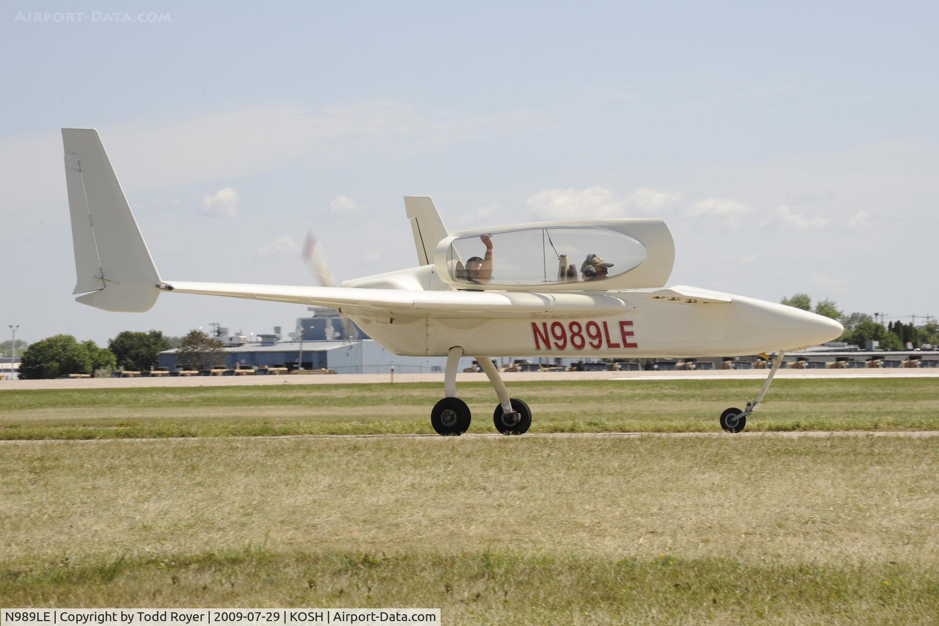 N989LE, 1989 Rutan Long-EZ C/N 1989-LE-1, EAA AIRVENTURE 2009
