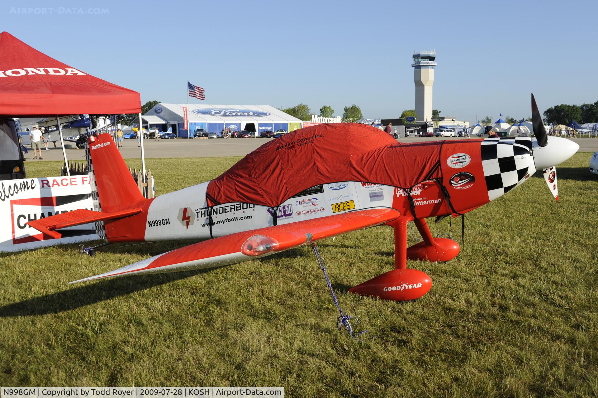 N998GM, Vans RV-8 C/N 82254, EAA AIRVENTURE 2009