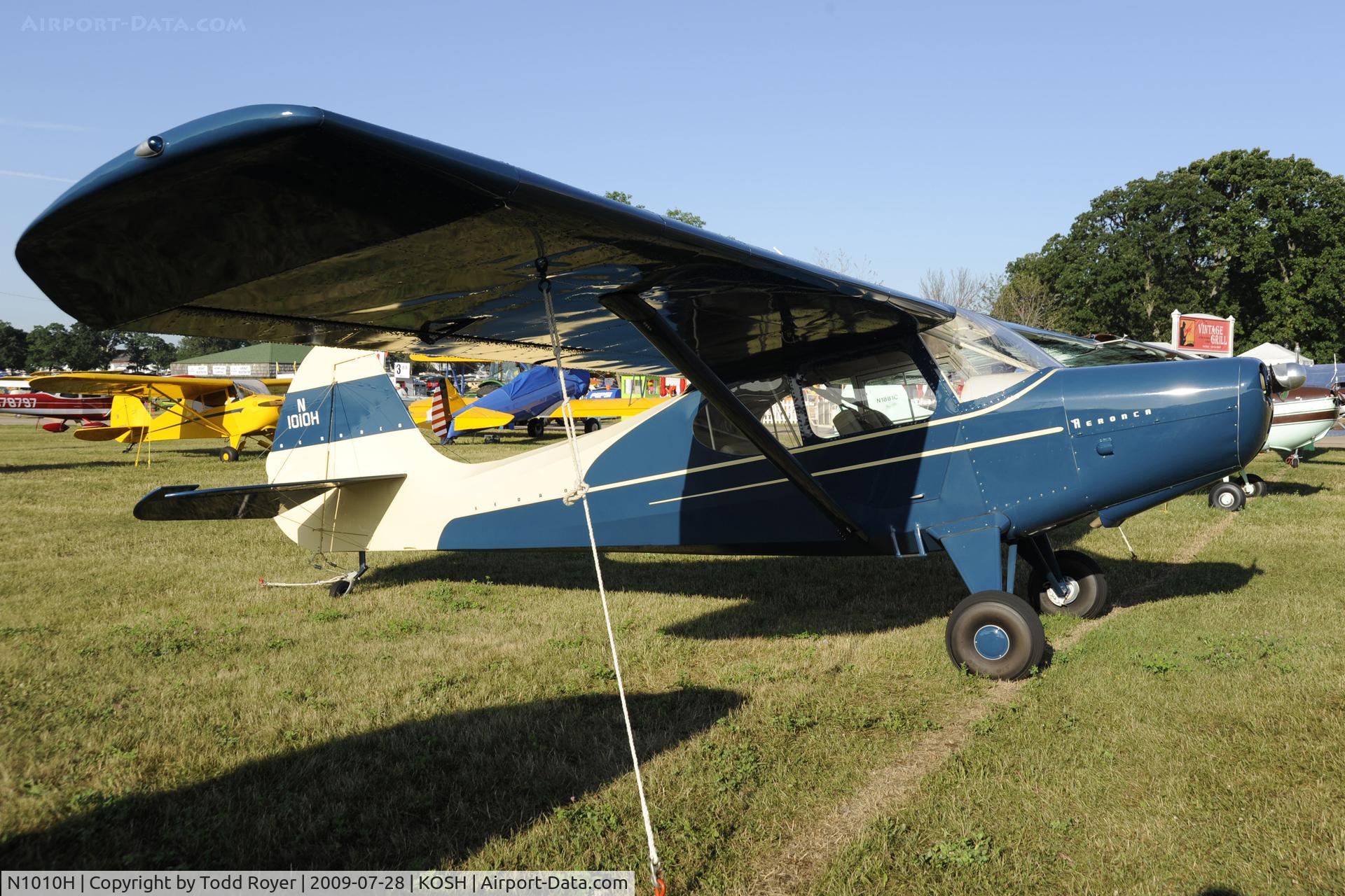 N1010H, 1949 Aeronca 15AC Sedan C/N 15AC-347, EAA AIRVENTURE 2009