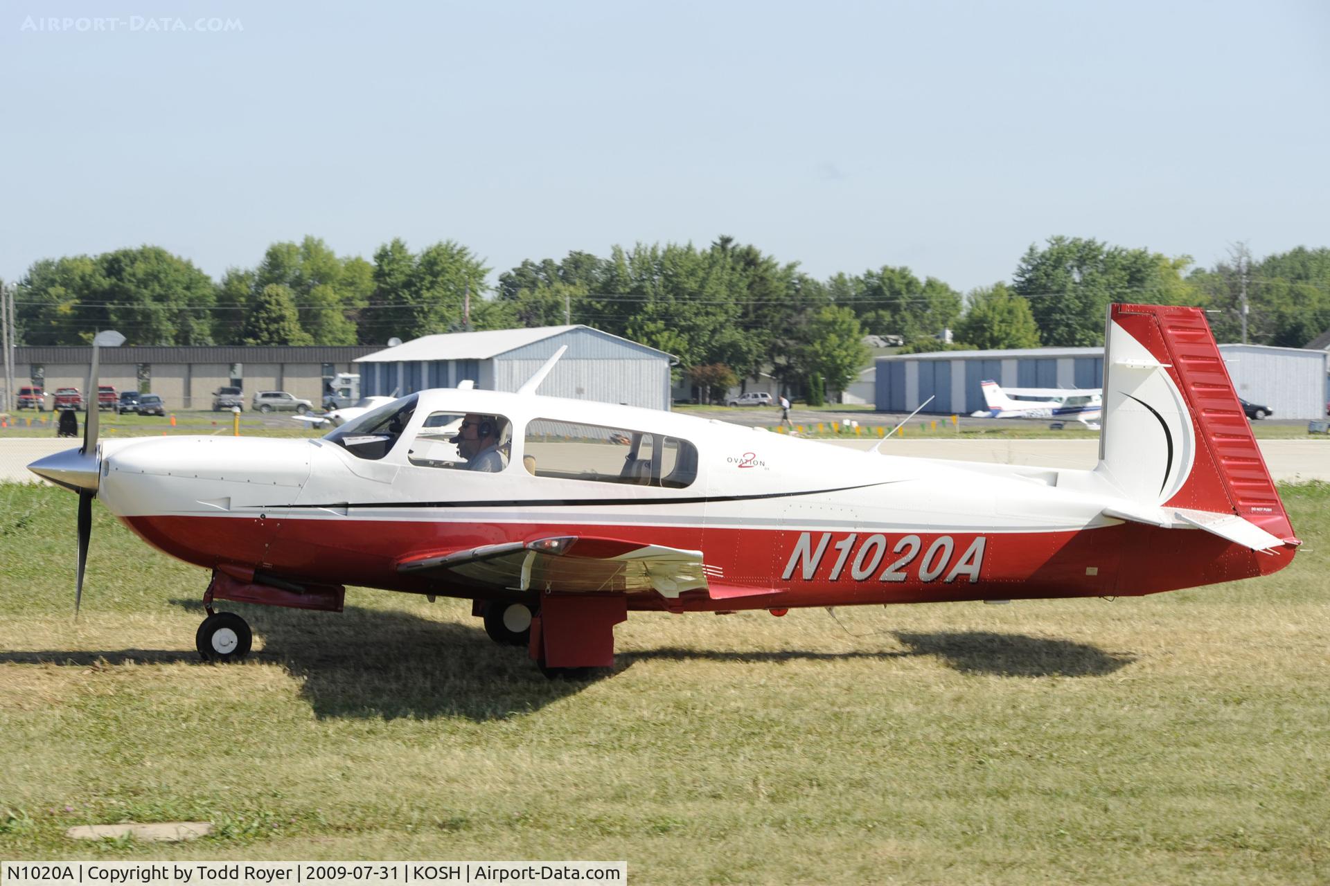 N1020A, 2003 Mooney M20R Ovation C/N 29-0316, EAA AIRVENTURE 2009