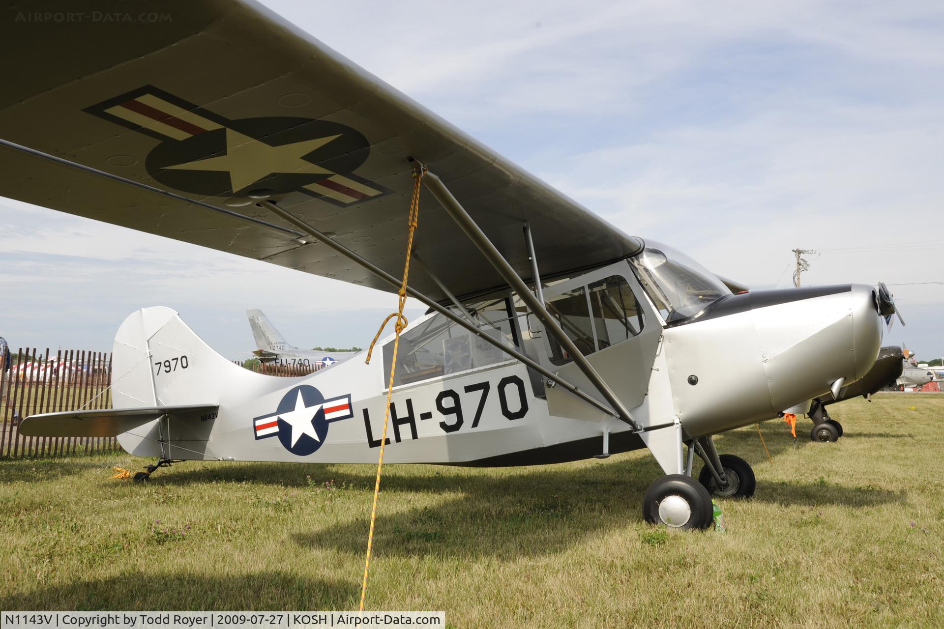 N1143V, 1947 Champion Aeronca 7BCM C/N 47970, EAA AIRVENTURE 2009