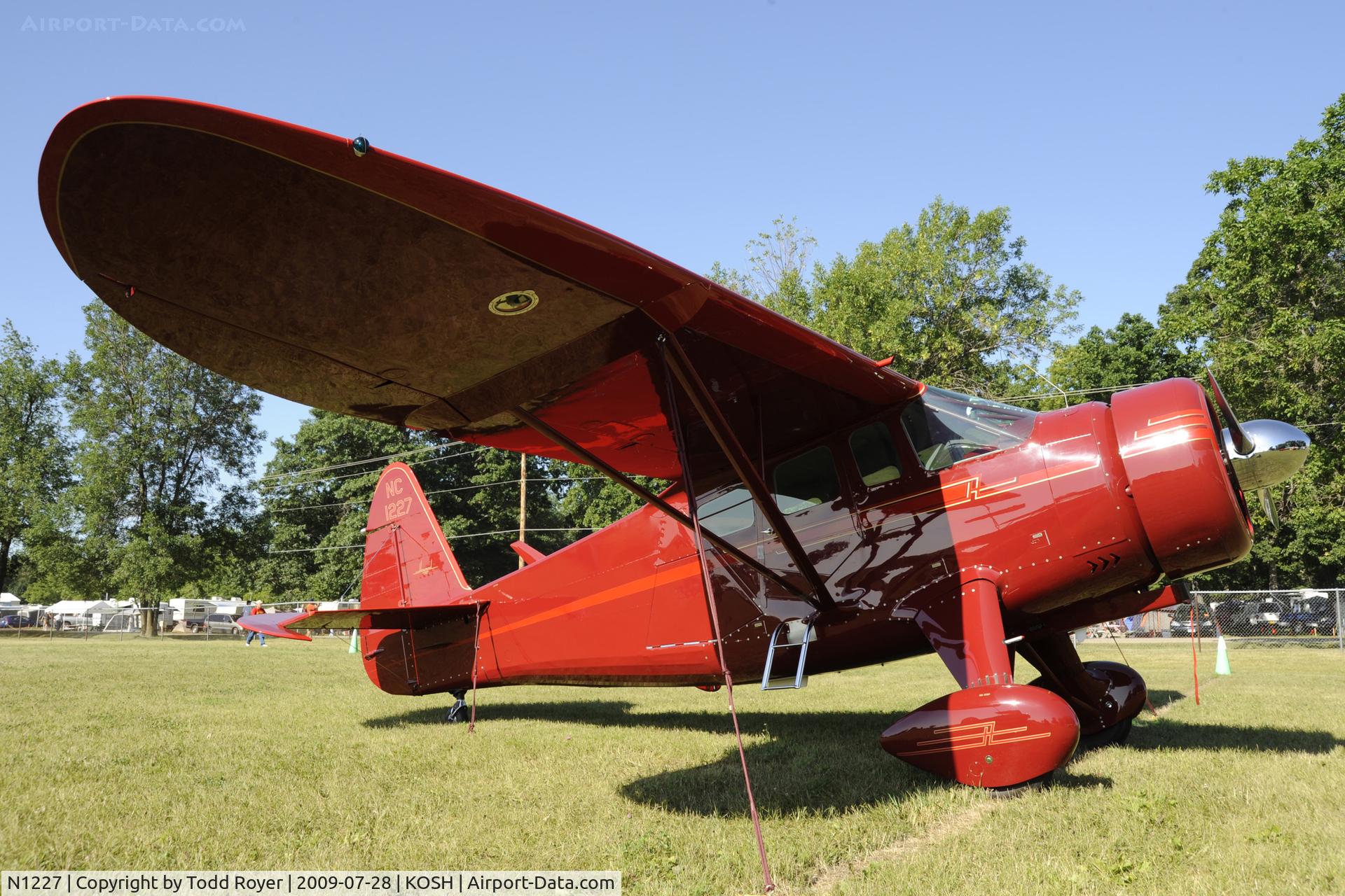 N1227, 1940 Howard Aircraft DGA-15P C/N 516, EAA AIRVENTURE 2009