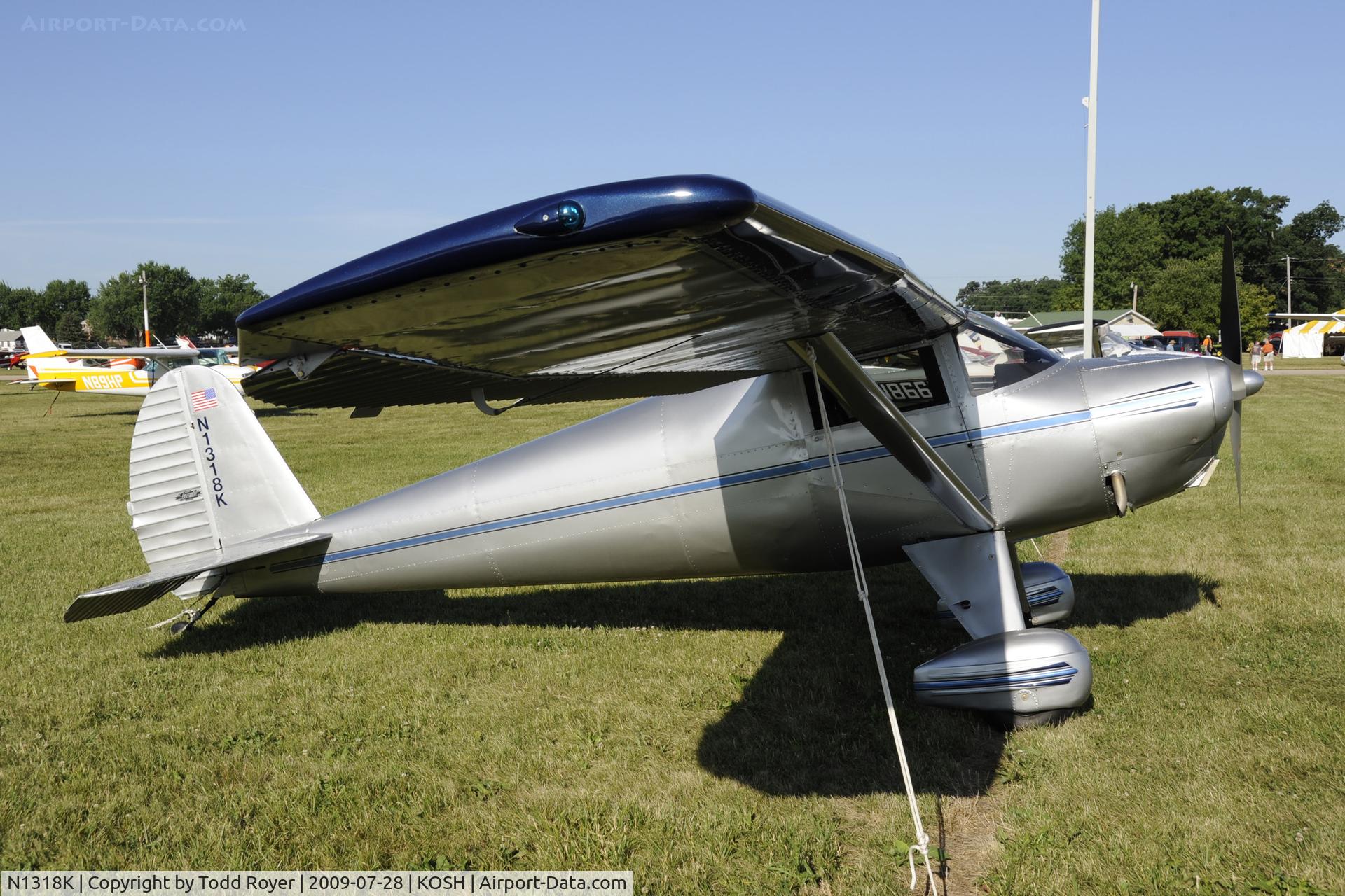 N1318K, 1947 Luscombe 8A C/N 4045, EAA AIRVENTURE 2009