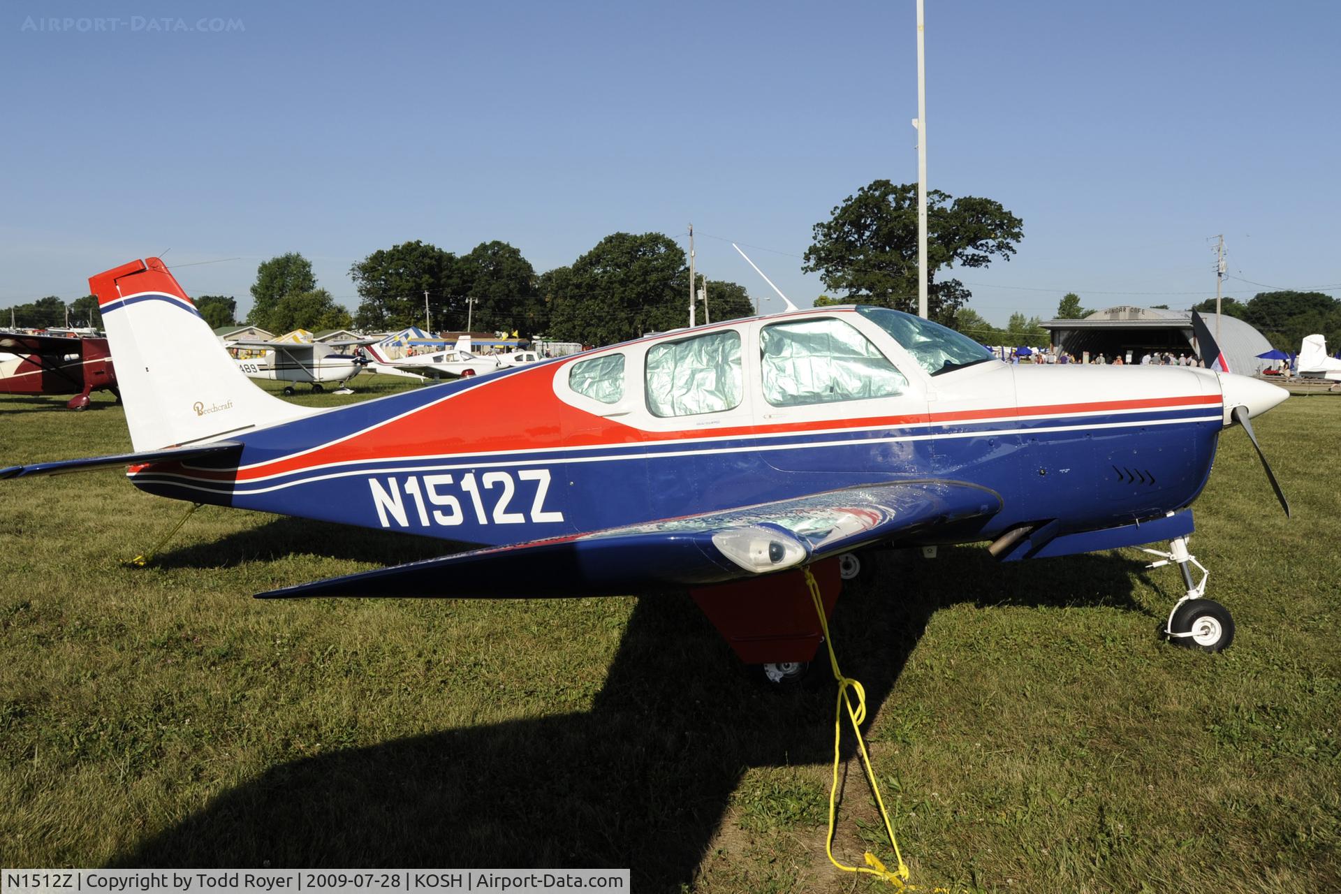 N1512Z, 1961 Beech 35-B33 Debonair C/N CD-400, EAA AIRVENTURE 2009