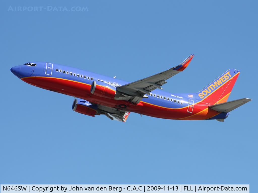 N646SW, 1997 Boeing 737-3H4 C/N 28331, Southwest Airlines @ FLL