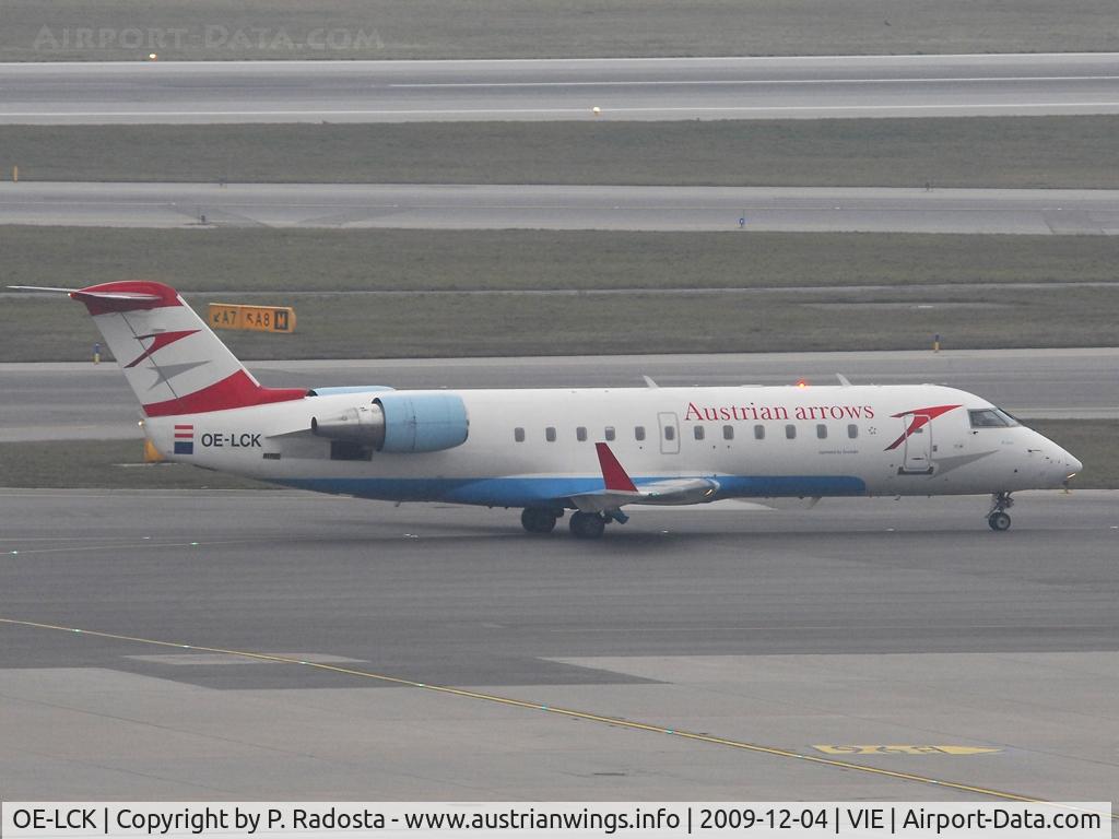 OE-LCK, 1997 Canadair CRJ-200LR (CL-600-2B19) C/N 7148, The CRJ will leave Austrians fleet until 2010