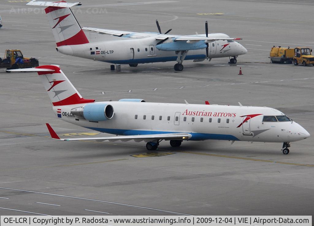 OE-LCR, 2003 Canadair CRJ-200LR (CL-600-2B19) C/N 7910, The CRJ will leave Austrians fleet until 2010