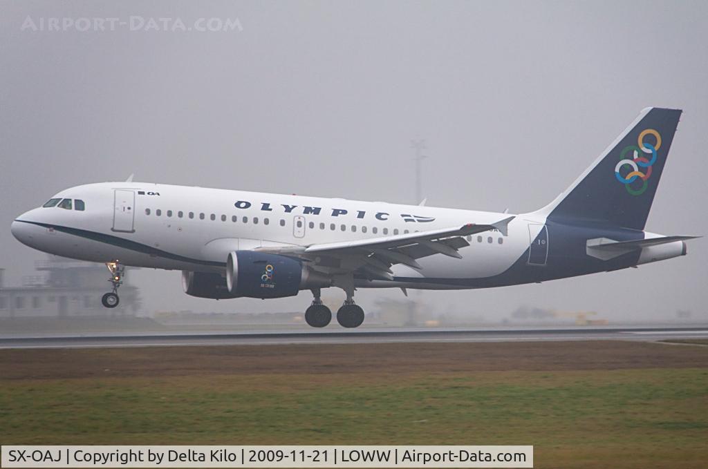 SX-OAJ, 2009 Airbus A319-112 C/N 3905, Pantheon Airways/Olympic Air