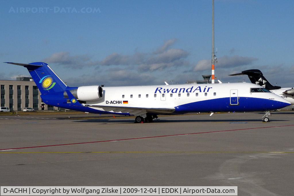 D-ACHH, 2000 Bombardier CRJ-200LR (CL-600-2B19) C/N 7449, visitor