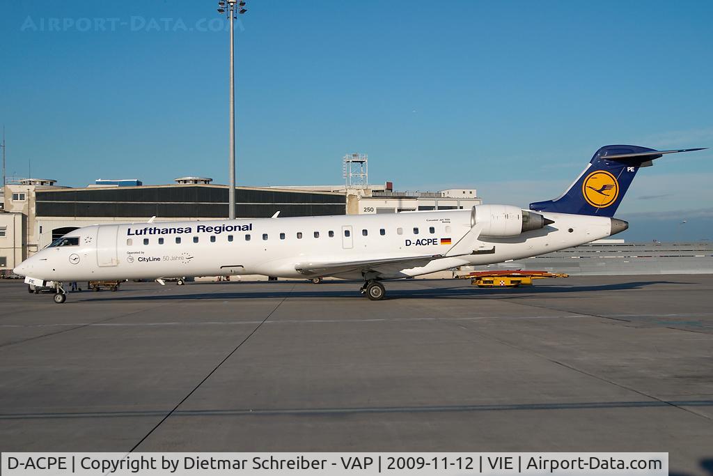 D-ACPE, 2001 Bombardier CRJ-701ER (CL-600-2C10) Regional Jet C/N 10027, Lufthansa Regionaljet 700