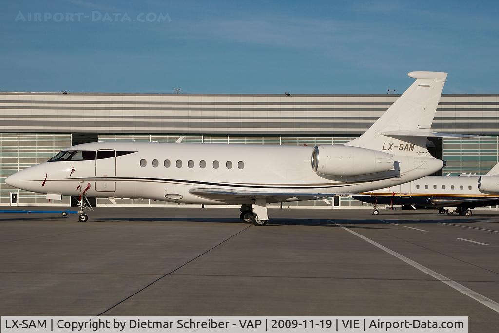 LX-SAM, 1996 Dassault Falcon 2000 C/N 026, Falcon 2000