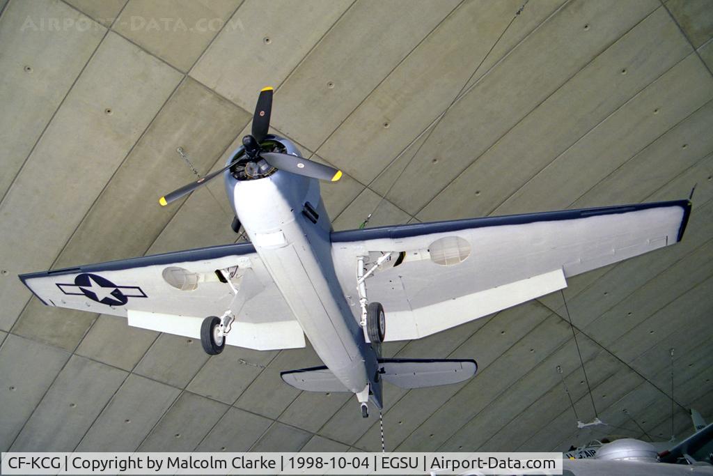 CF-KCG, Grumman TBM-3E Avenger C/N 2066, General Motors TBM-3E Avenger at The Imperial War Museum, Duxford.