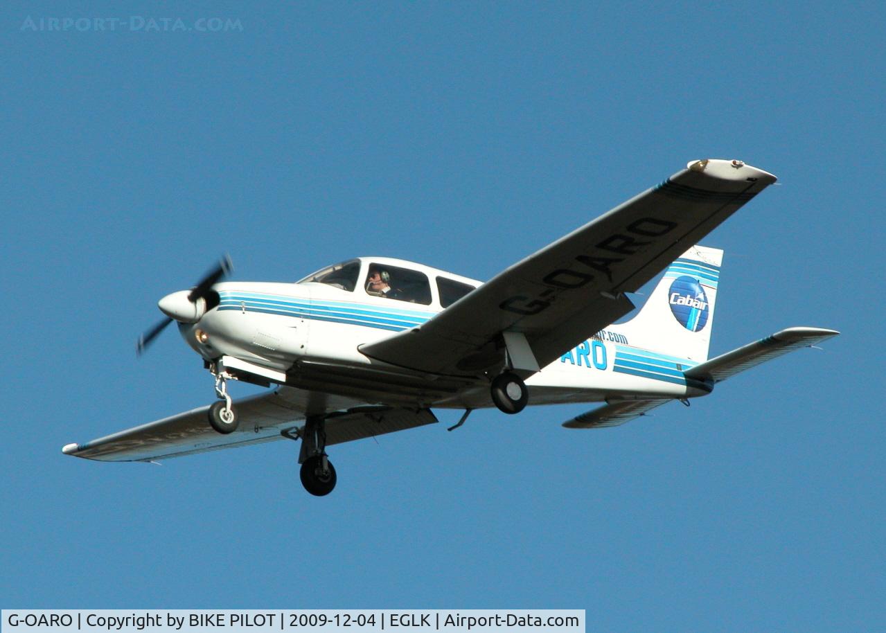 G-OARO, 1988 Piper PA-28R-201 Cherokee Arrow III C/N 2837006, ROMEO OSCAR CIRCUIT BASHING