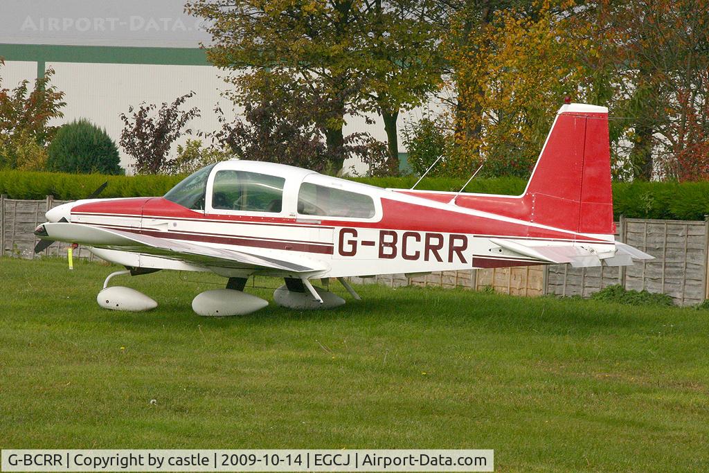 G-BCRR, 1974 Grumman American AA-5B Tiger C/N AA5B-0006, seen @ Sherburn in Elmet