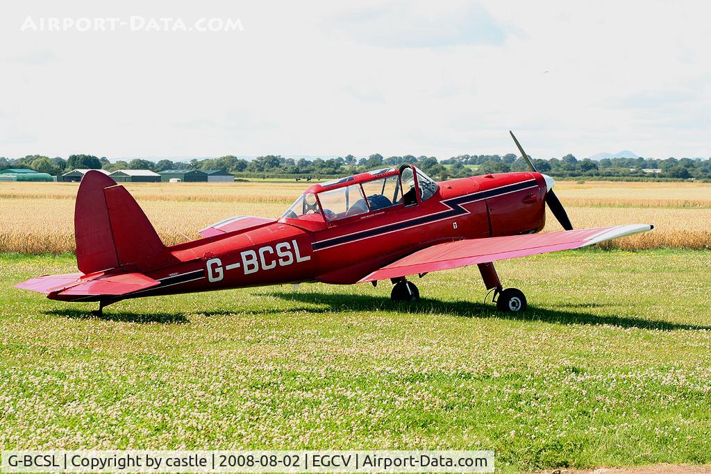 G-BCSL, 1951 De Havilland DHC-1 Chipmunk 22 C/N C1/0524, seen @ Sleap